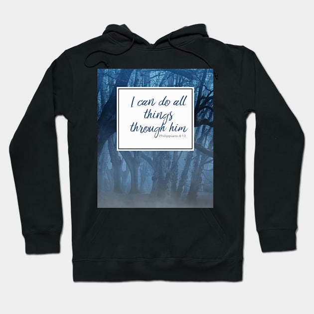 Inspirational Religious Quotes Hoodie by 3QuartersToday